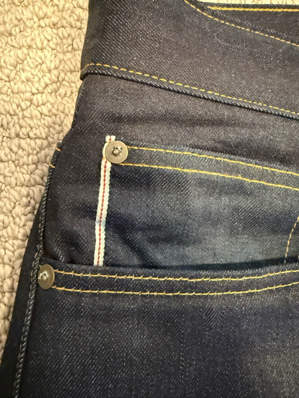Brave Star “Blue Blood” Selvage Jeans - Picture 4 of 7
